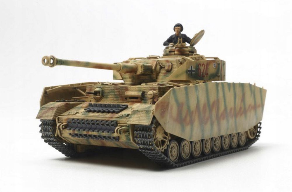 Model plastikowy do sklejania czołg Panzer IV ausf.H Tamiya 32584