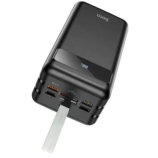 УМБ Hoco j86b 60000mAh QC3.0 PD 22,5 W Black, зовнішній акумулятор