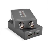 Conversor HDMI p/ SDI ou SDI p/ HMDI (3G/SD/HD) p/ Cameras Vigilância