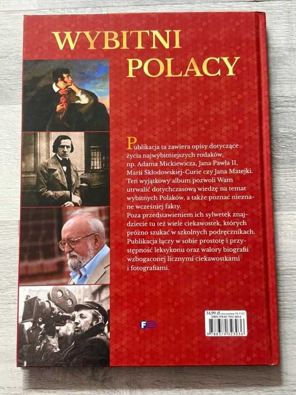 Książka wybitni Polacy praca zbiorowa Fenix