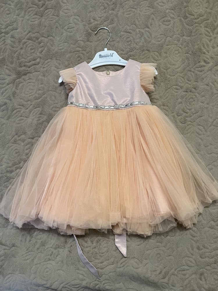 Сукня святкова, пишне плаття, зіронька, на 1-2 роки