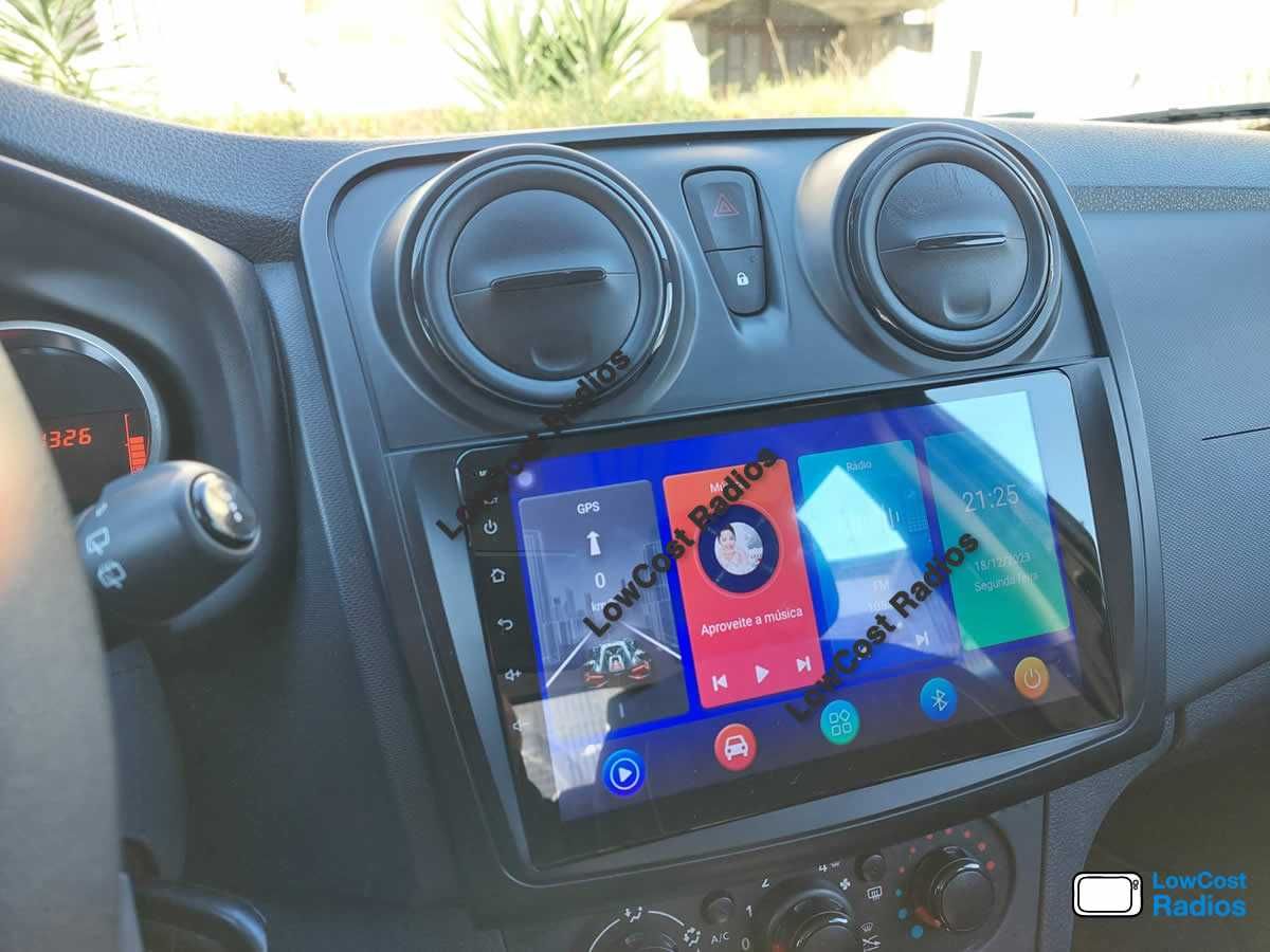 Rádio 2DIN Android • DACIA Logan Sandero Duster Dokker Lodgy • CARPLAY