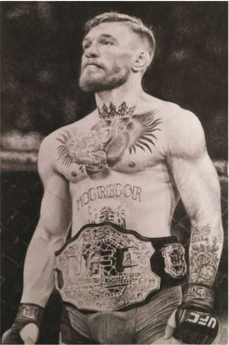 Plakat Obraz Na Ścianę UFC Conor McGregor MMA