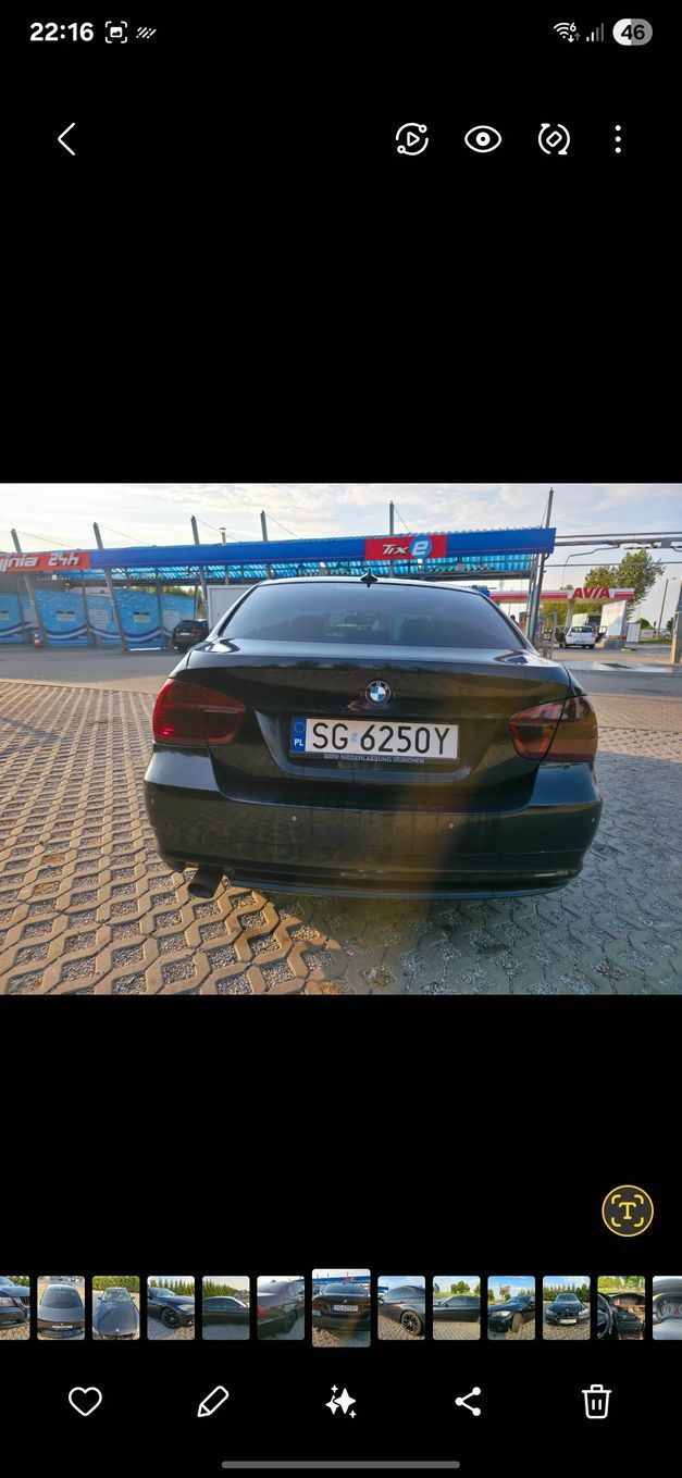 BMW Seria 3 Sprzedam BMW E90 z 2007 roku w wersji Individual. Automat