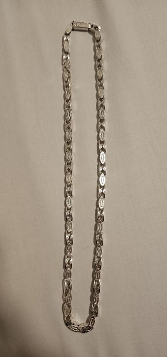 Łańcuszek srebrny wzór Cartier