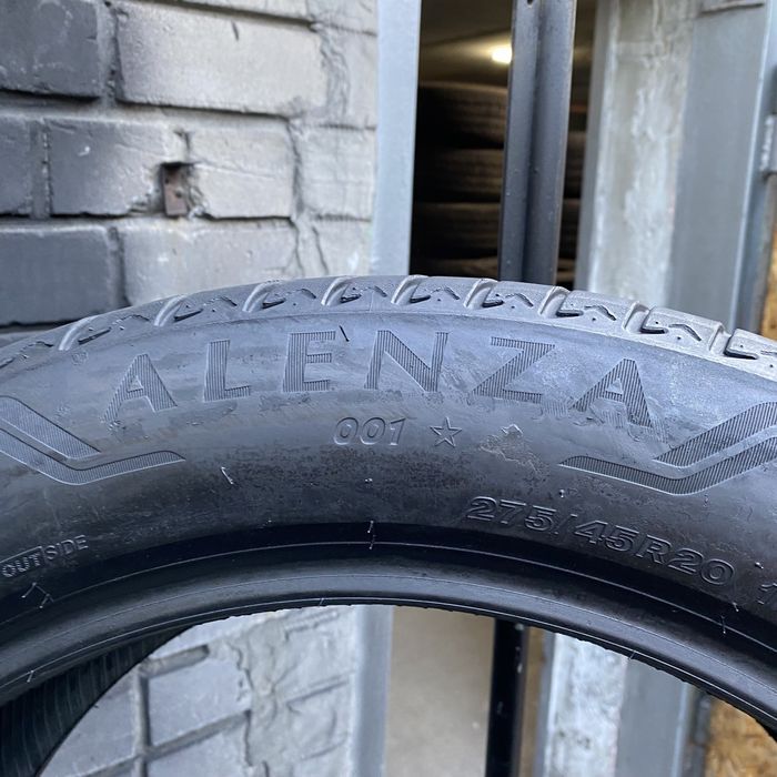 Літні шини пара 275/45 R20 Bridgestone Alenza 001 RFT