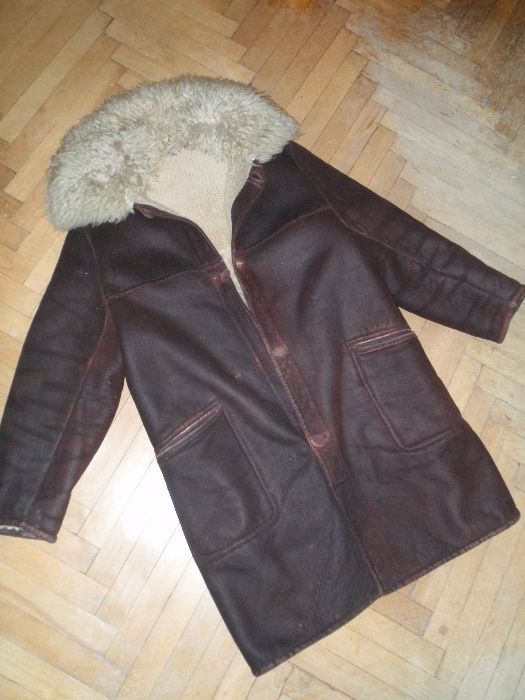 Retro - kozuch naturalny meski