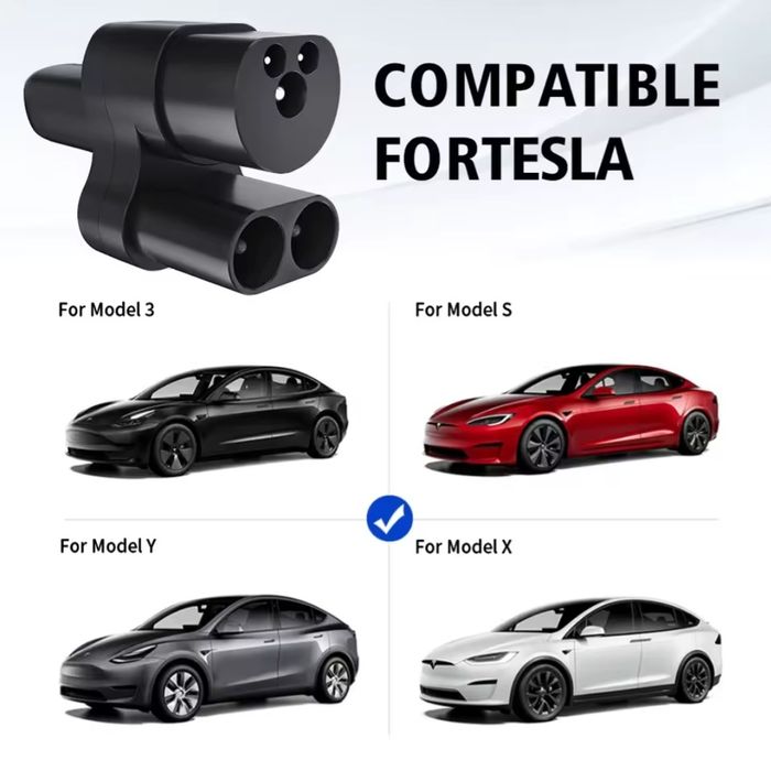 Переходник для быстрой зарядки Tesla