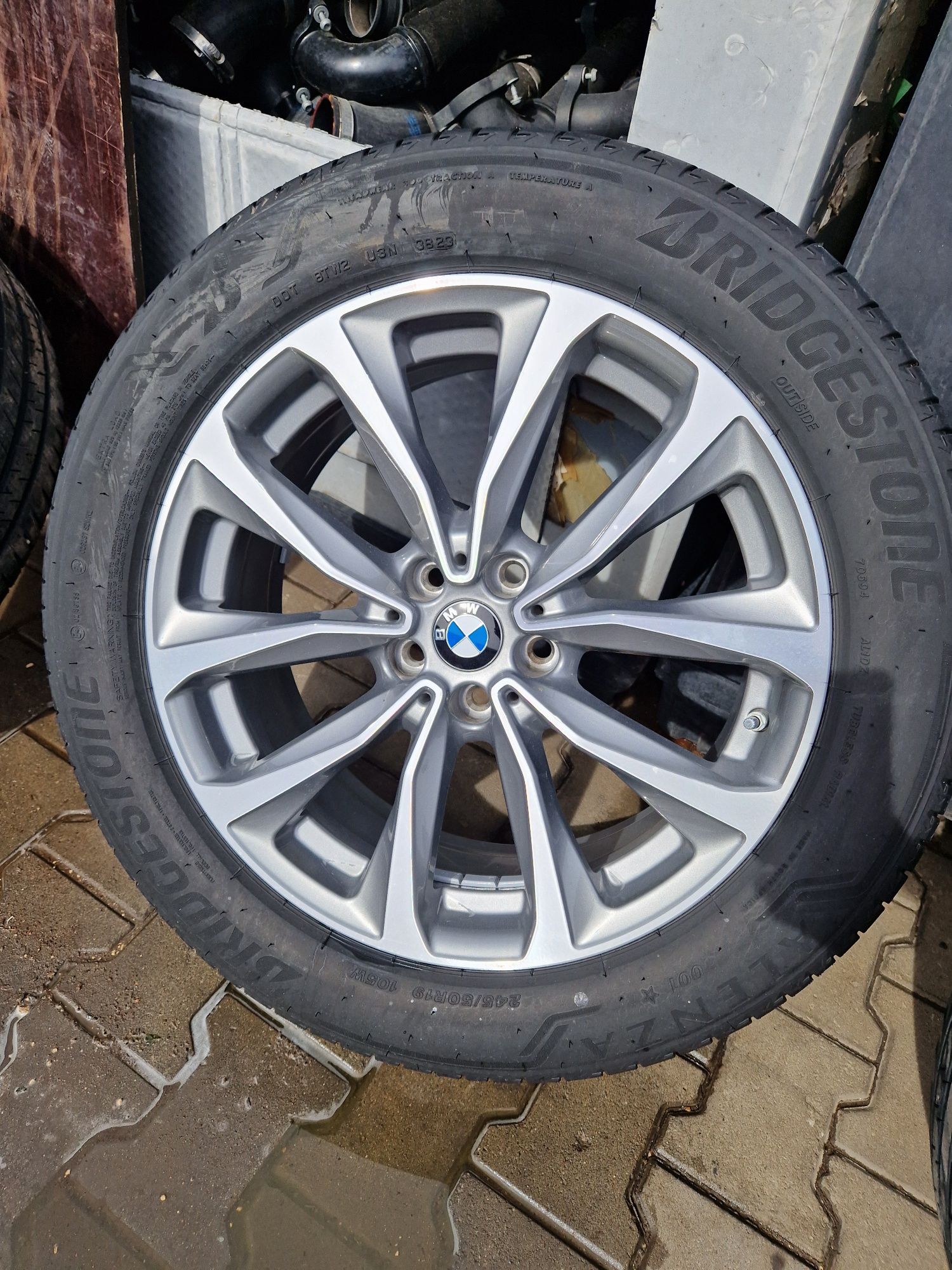 Oryginalne Koła BMW X3 X4 G01 G02 245/50R19 Bridgestone 23r. Lato