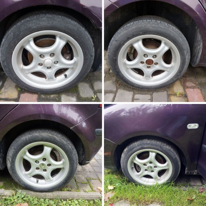 KOŁA FELGI ALUFELGI POLO IV 9N  15 5X100  VOLKSWAGEN 2001-2004