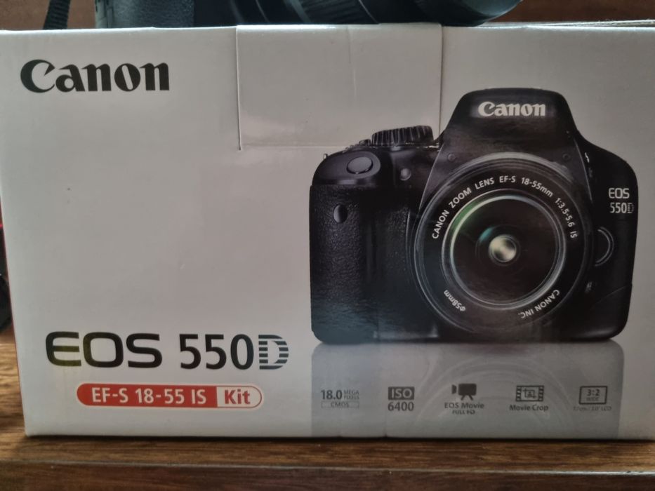 Canon EOS 550D + saco