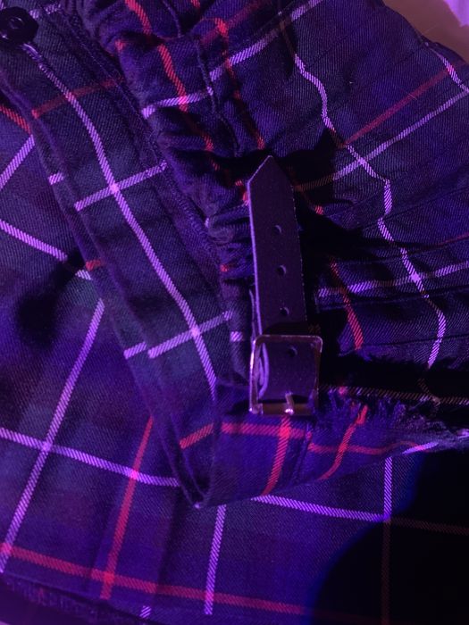 Юбка на запах в клетку. Размер xs,s.