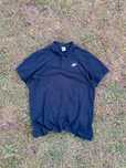 Koszulka męska Polo Nike czarny XL swoosh haft logo streetwear