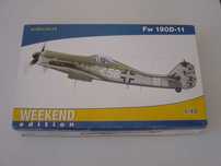 Kit modelismo - Fw 190D 11 - Eduard - 1/48