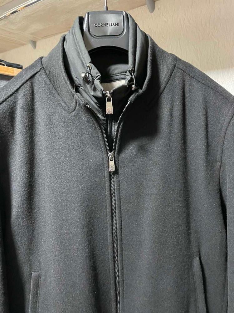 Шерстяной бомбер Corneliani
