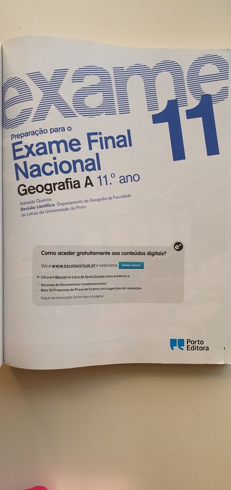 Livro Geografia A de Preparação para Exame Final