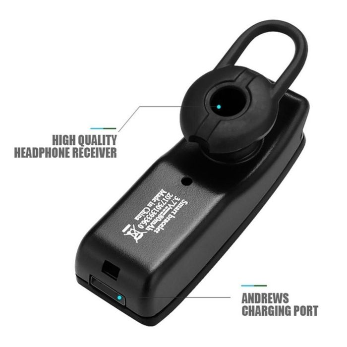 Smartband com auricular Bluetooth adaptável para qualquer telemóvel .