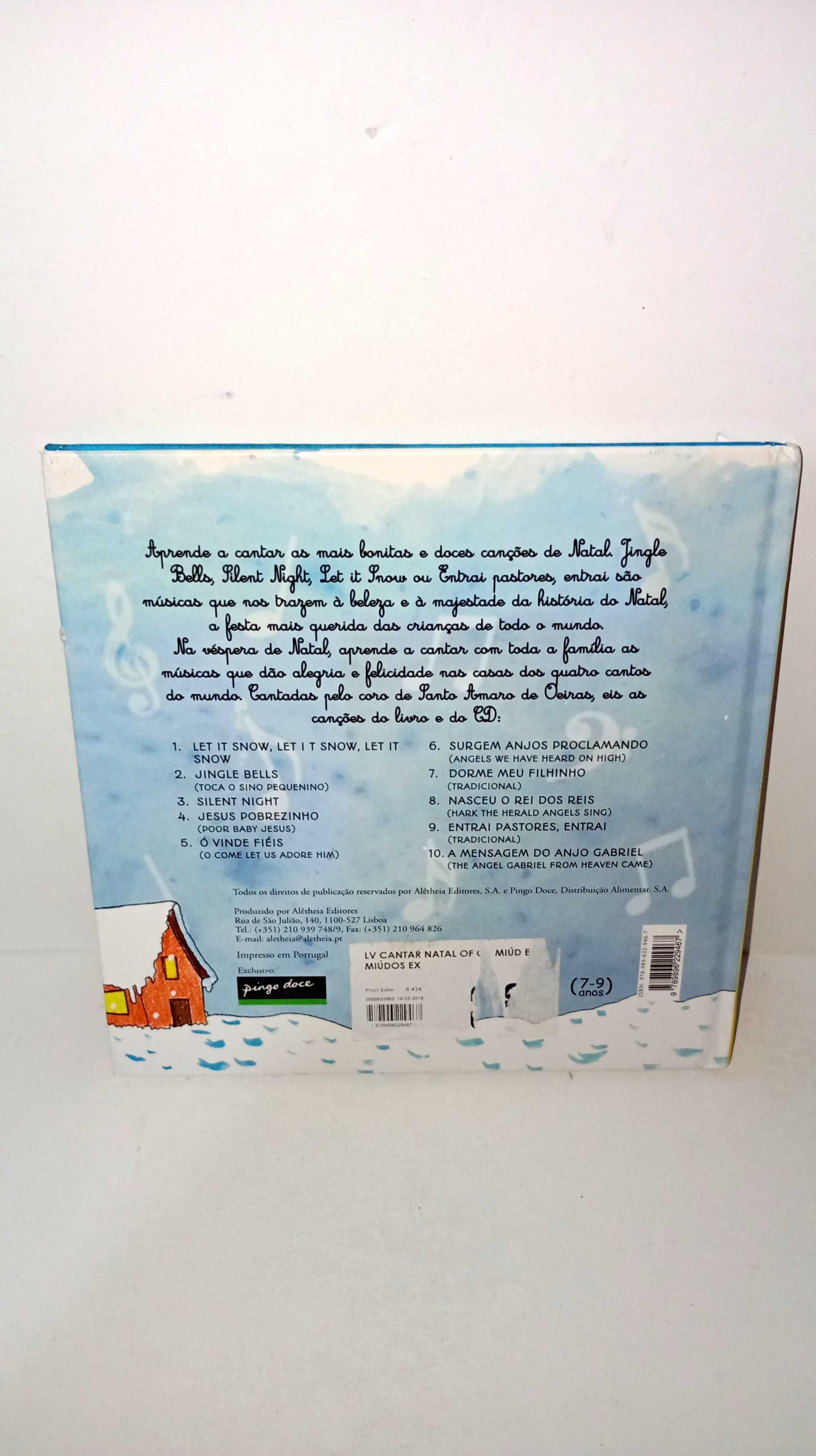Cantar o Natal no Mundo - livro + CD