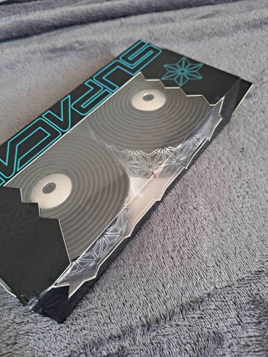 Owijka Supacaz Super Sticky Kush Czarno Srebrna Silver NOWA