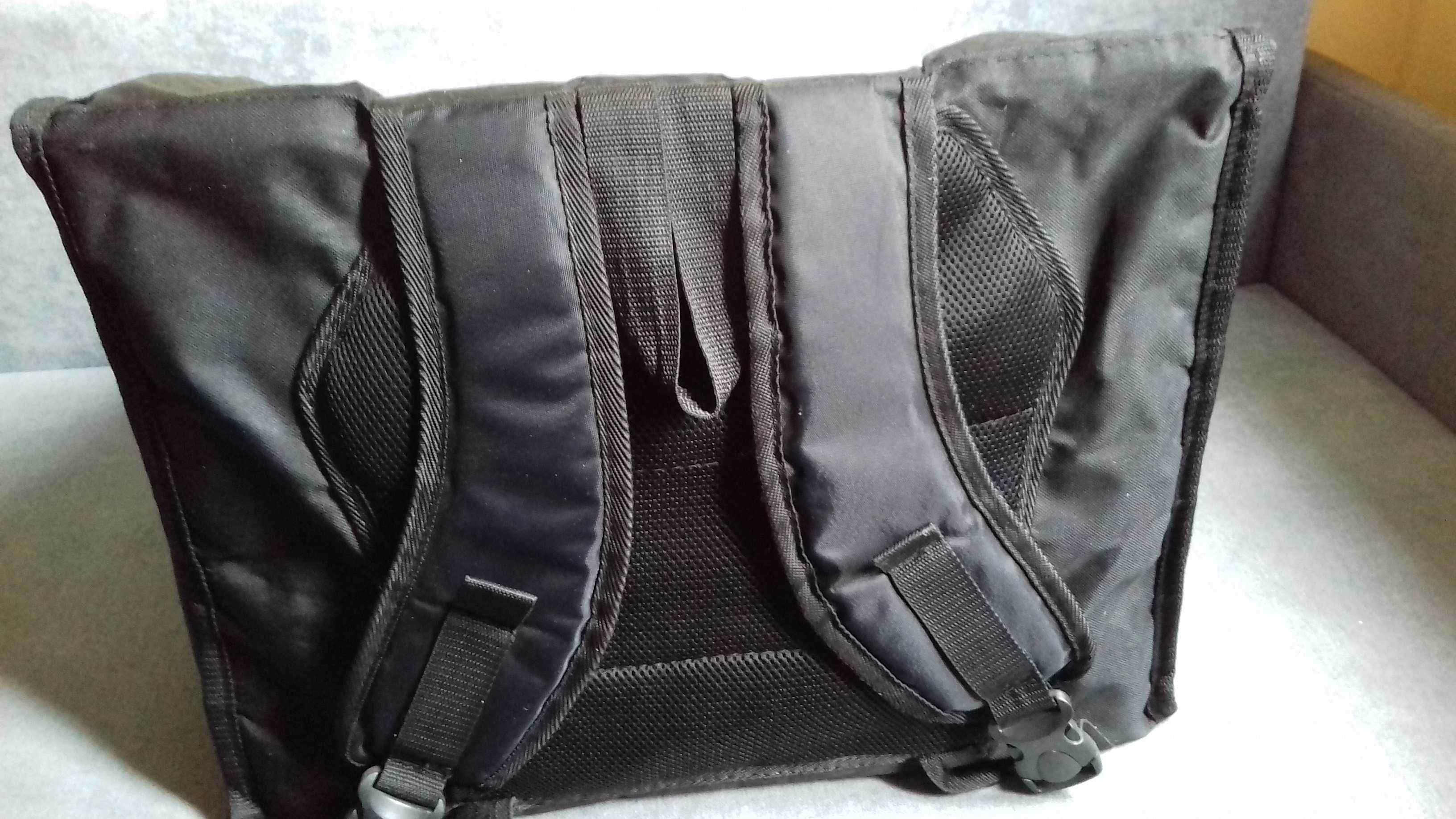 Torba Pauch Plecak do Pizzy 50x50x40x25 czarny Duży