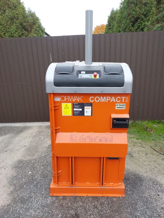 Belownica prasa zgniatarka do foli kartonów odpadów śmieci Orwak 3110