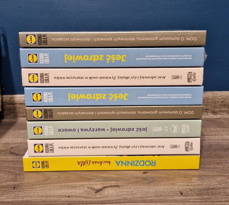 Książki kucharskie Lidl Kuchnia Lidla