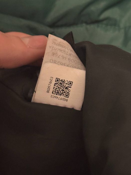 Пуховик tnf the north face куртка