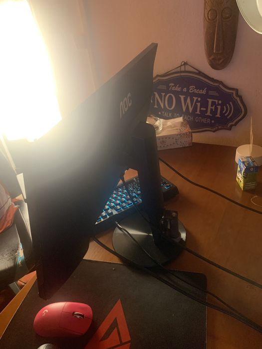 Desktop Lenovo Gaming Pc/Monitor Aoc [23.8-1ms-144HZ]