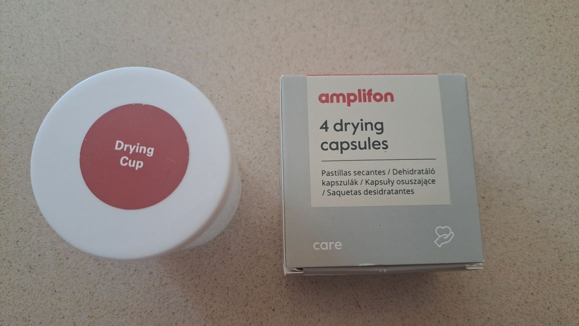 Produtos de limpeza e pilhas para aparelho auditivo