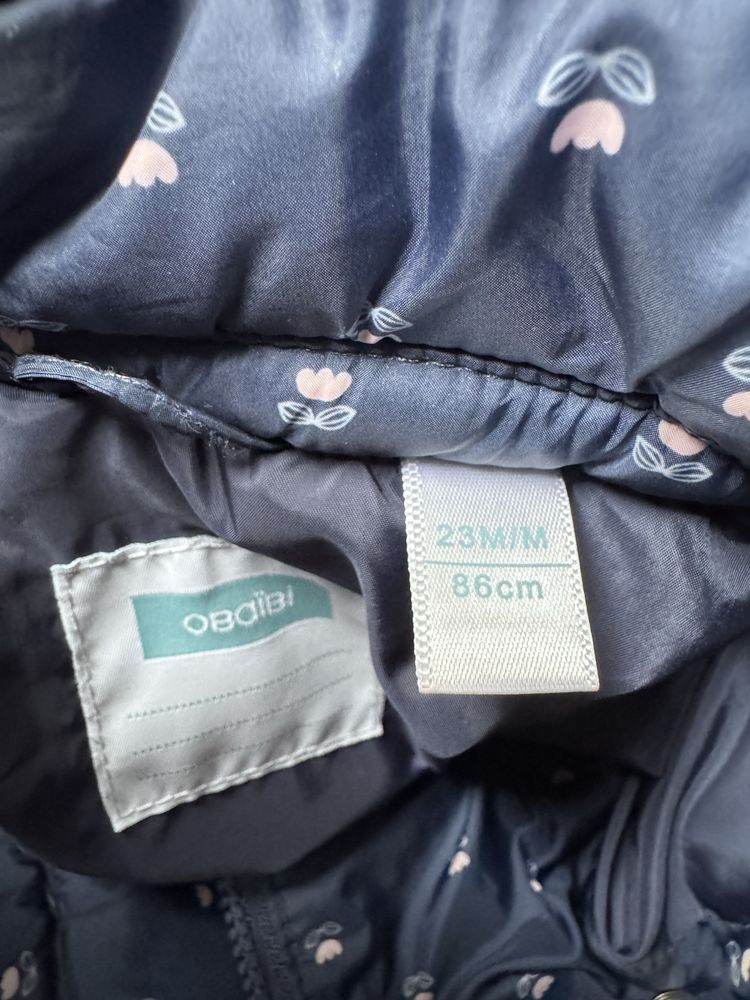 Kurtka dziewczęca OBAIBI 86cm