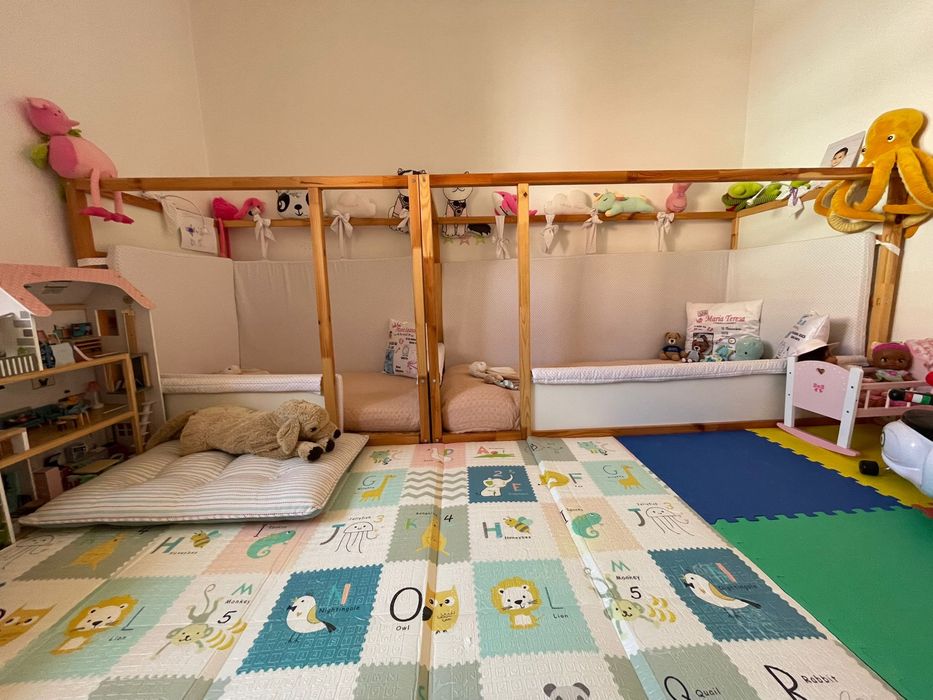 Camas kura, ikea, de 90x200cm e 90x140cm