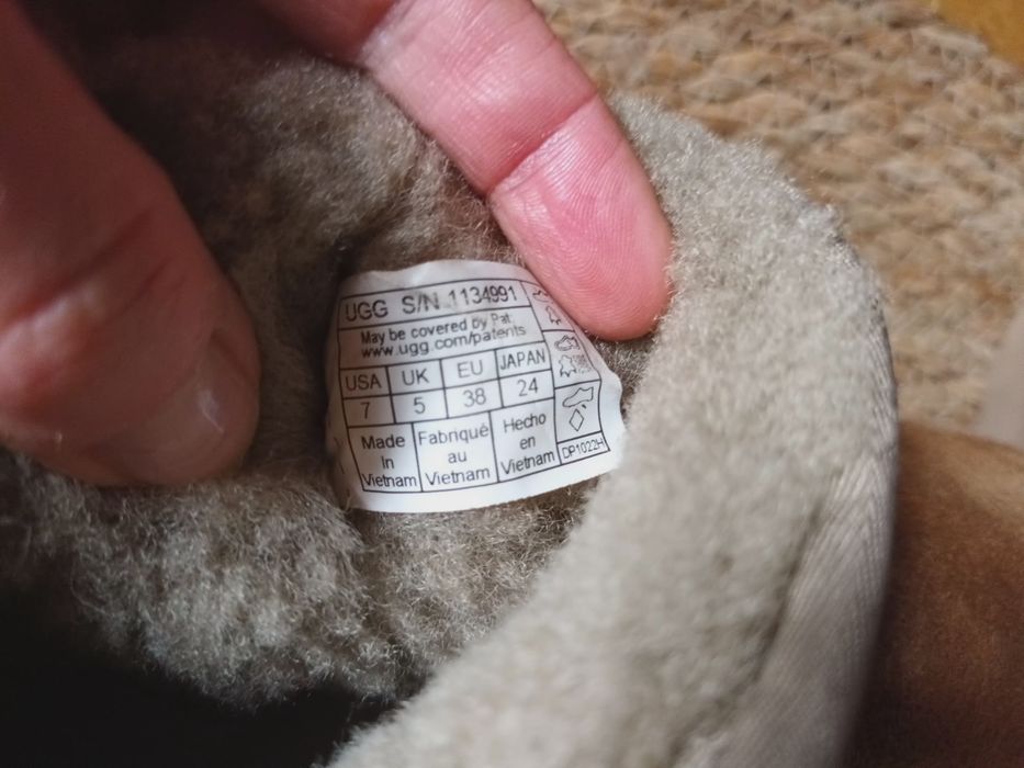 Śniegowce UGG Classic Mini Platforma Brązowe r.38 UK 5