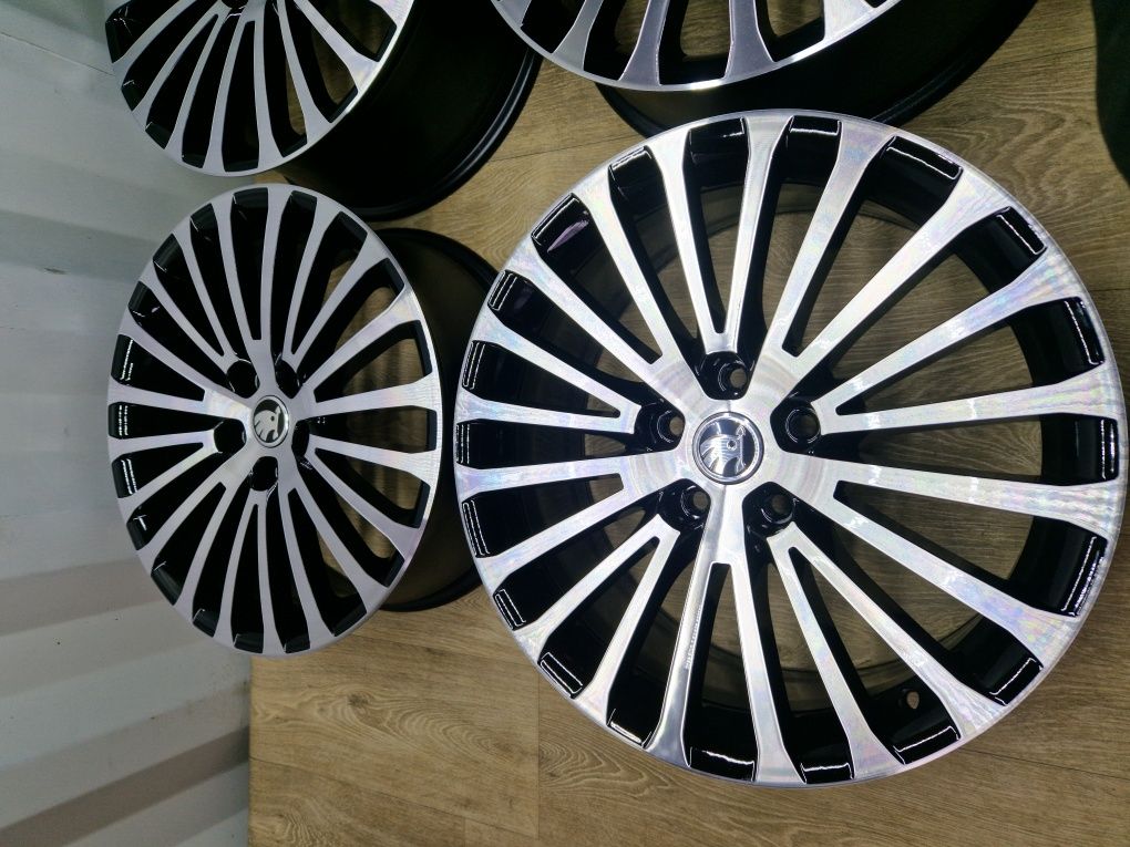 Felgi 18 skoda superb kodiaq octavia 5x112 7.5j et46 os 57.1