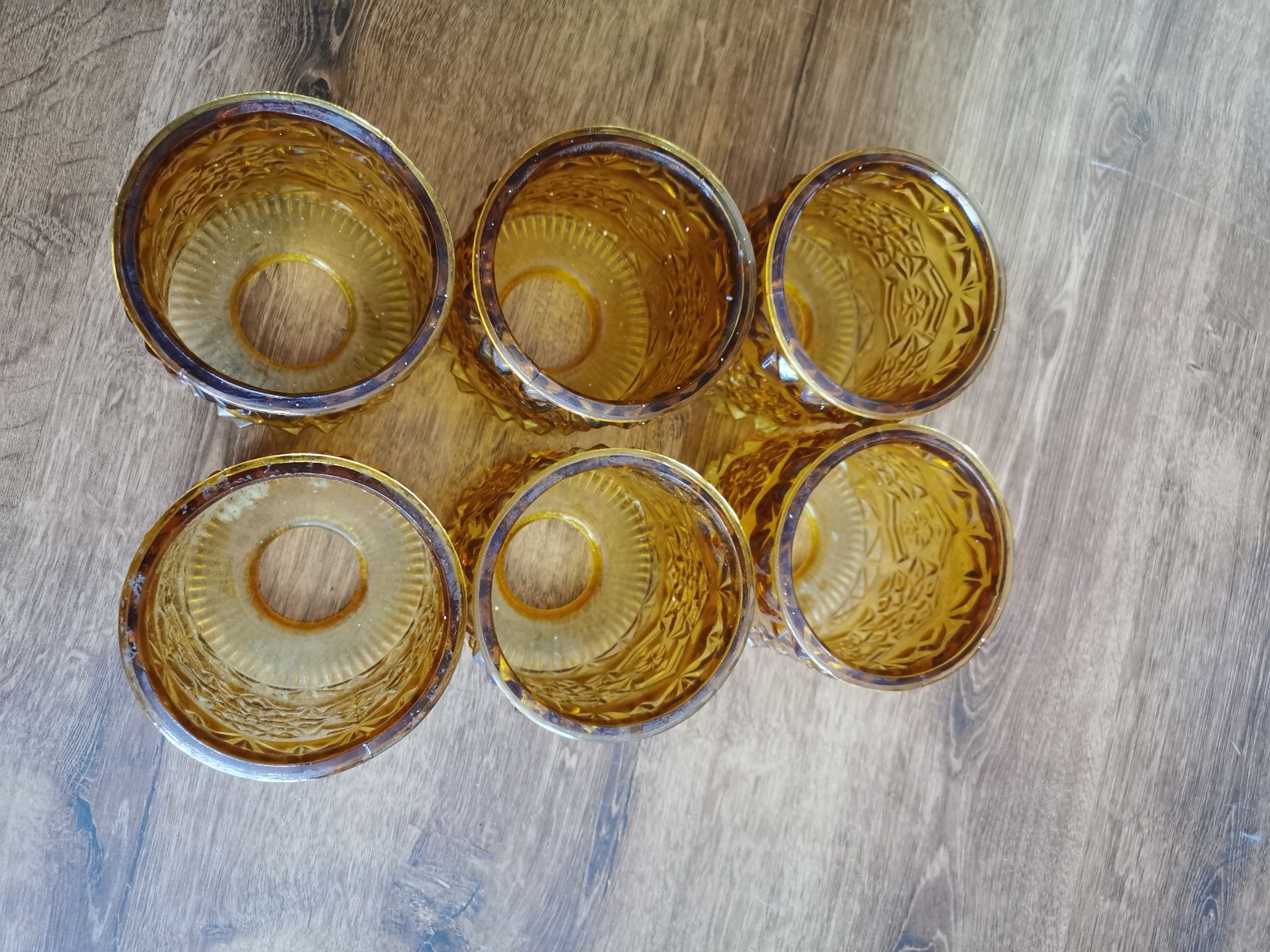 Klosze szklane do lampy 6 szt