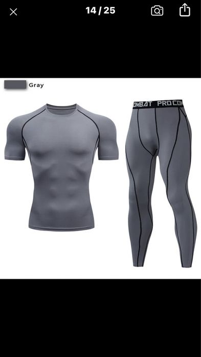 Компрессионный костюм, компрессионная одежда, спортивная одежда,