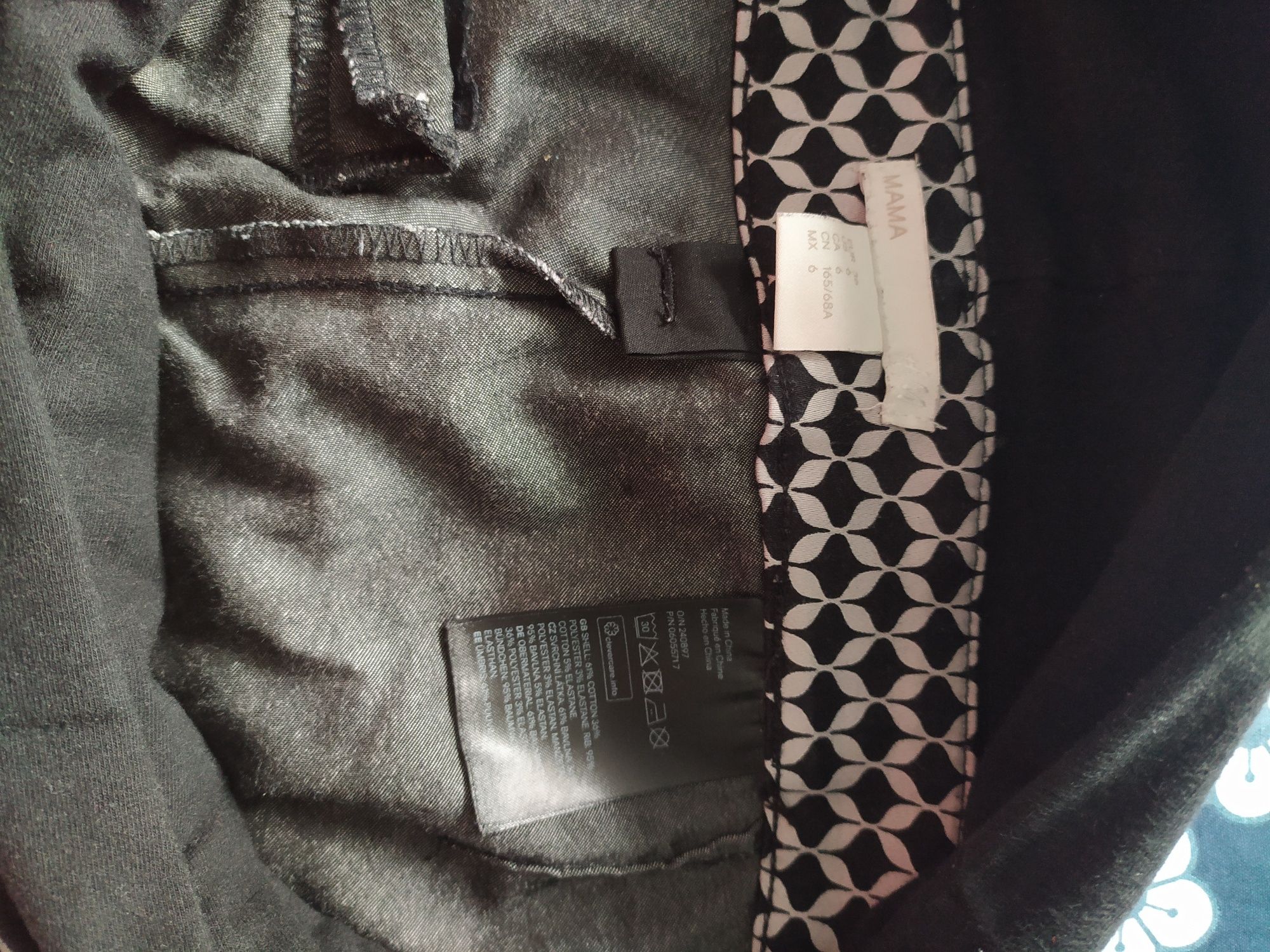 Spodnie ciążowe H&M, r.36 H&M MAMA
