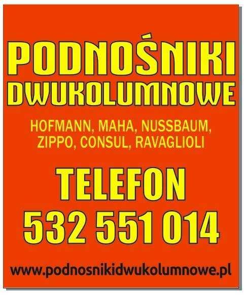 Podnośnik dwukolumnowy Corghi Mondolfo Titan 4000kg 2016r. przegląd