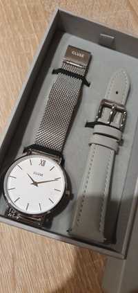 Nowy Srebrny Zegarek CLUSE
