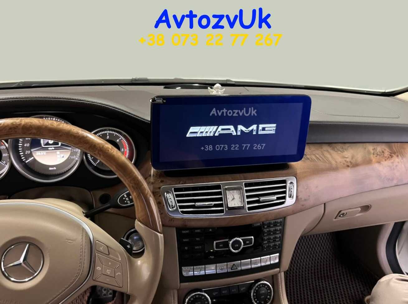 Дисплей W218 Mercedes Benz CLS Class NTG GPS магнитола Android CarPlay