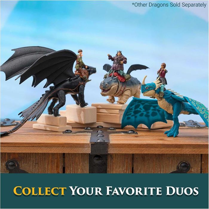 Dreamworks Dragons How to Train Your Dragon Deadly Nadder and Astrid