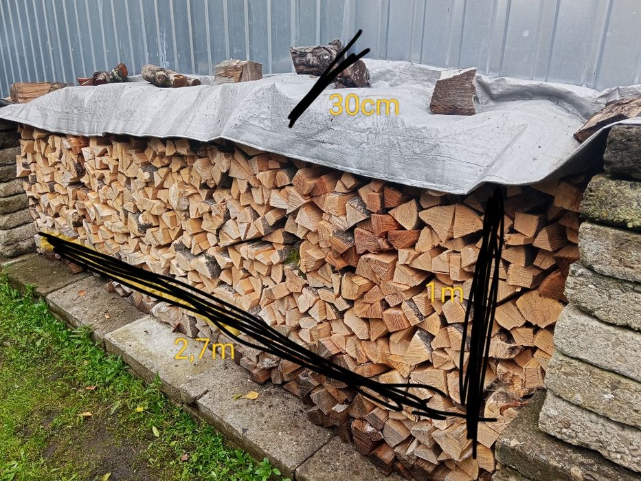 Sprzedam drewno, możliwy transport
