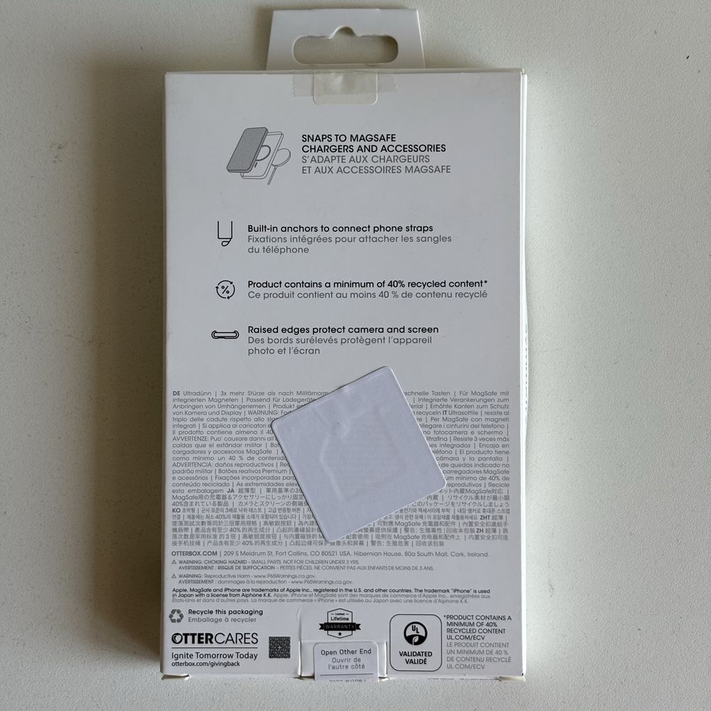 Capa Otterbox Symmetry iPhone 16 Azul