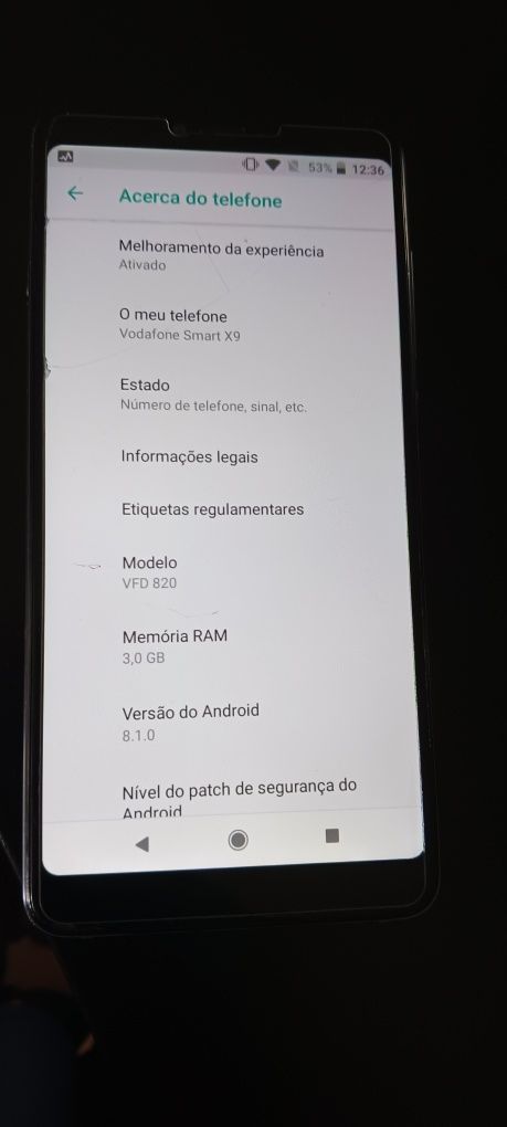 Smart x9 32gb da Vodafone funciona normal