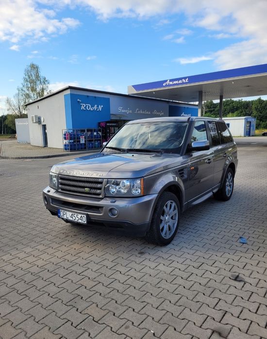 Land Rover w wersji RS  HSE szary metalic