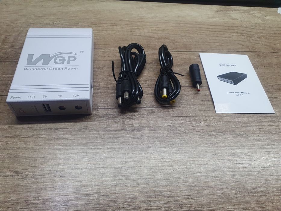 ДБЖ безперебійник для роутера, касового апарату, камери, повербанк WGP