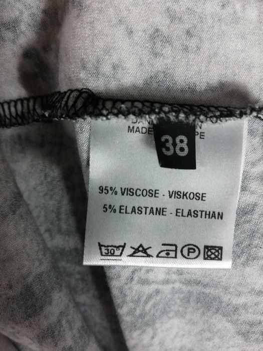 TRINE KRYGER SIMONSEN Bluzka Damska 38 Oryginalna Wiskoza Super Stan