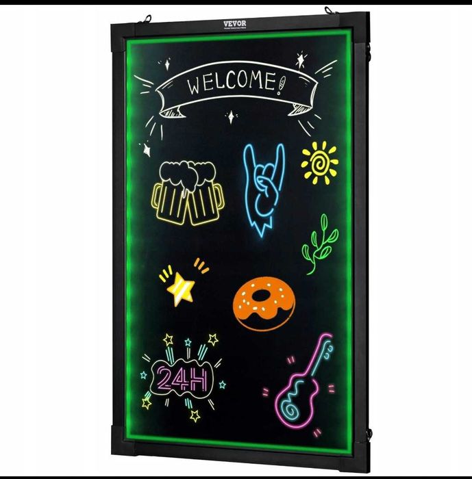 Tablica LED ogromna 40 x70 podswietlana