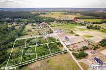 Działka budowlana 3002 m2 przy lesie Barcikowo Dobre Miasto