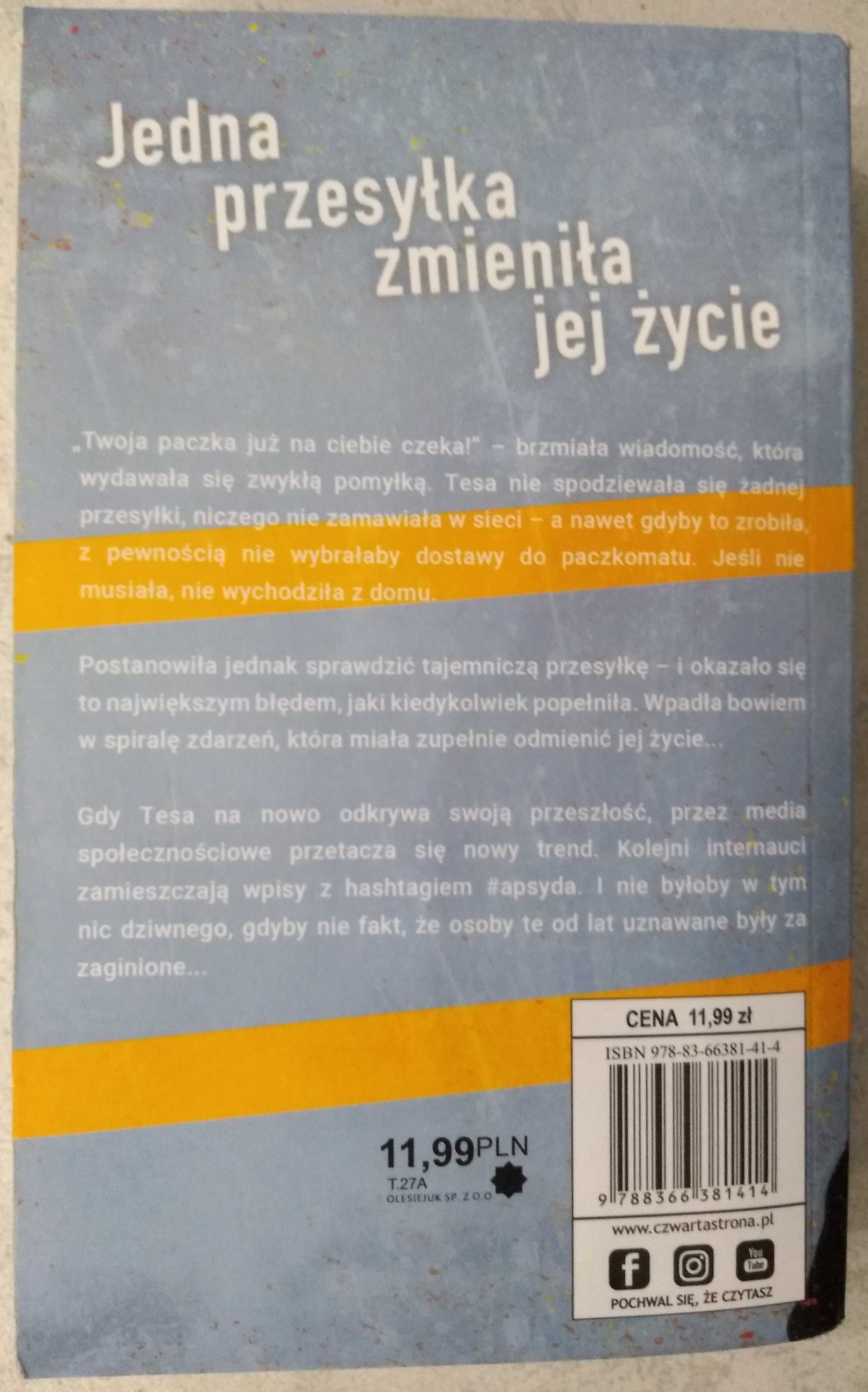 Remigiusz Mróz Hashtag Wieża milczenia Listy zza grobu