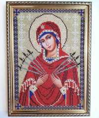Картина, икона 24,5*32,5 см Богородица Семистрельная jk[